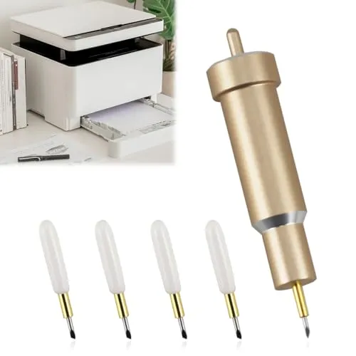 LIAVOP Klinge für tiefen Schnitt, Premium-Klingen mit feiner Spitze von 30 °, Klinge mit tiefem Schnitt bei 60 °, kompatibel mit Schneidemaschinen Maker