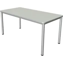 Prime Schreibtisch 160 x 80 cm Lichtgrau von Kerkmann