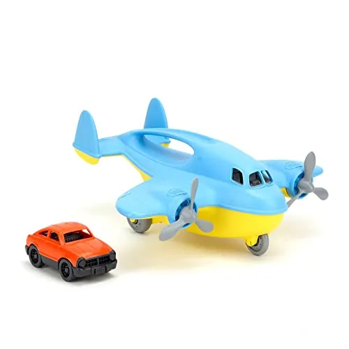 Green Toys Frachtflugzeug mit Auto von Green Toys