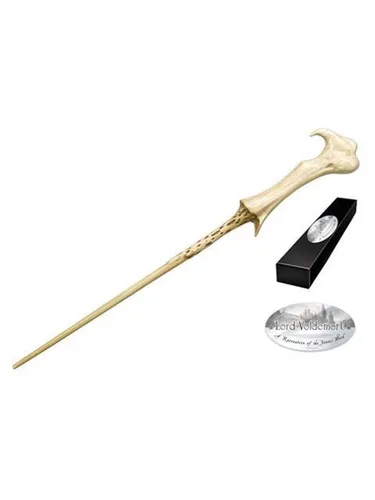 Lord Voldemort Character Wand - Handbemalte Zauberstab, detailreich gestaltet und mit Sammlerbox sowie Namensclip für kostümierte Kinder