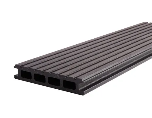 Terrassendiele WPC graubraun gebürstet - Hochwertige WPC-Terrassendiele in graubraun, ideal für langlebige Außenbereiche. Mit geprüfter Qualität und einfacher Verlegung für ein stilvolles Ambiente.