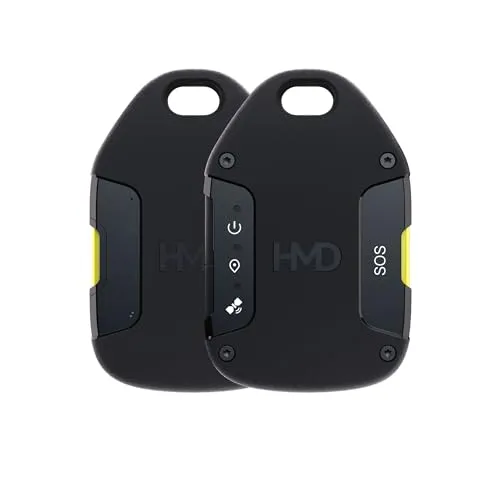 HMD Satelliten-Messenger Schwarz - Handys Anderes Zubehör, zuverlässige Satellitenverbindung für Nachrichten und 24/7-Tracking – ideal für Abenteuer in der Wildnis.