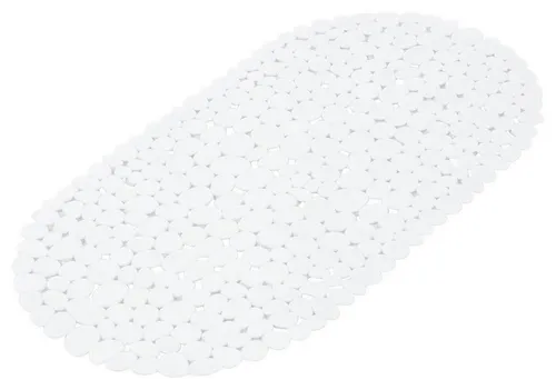 One Home Badematte Steinoptik, mit Saugnäpfen, PVC, abgerundetes Rechteck, rutschhemmender Rücken