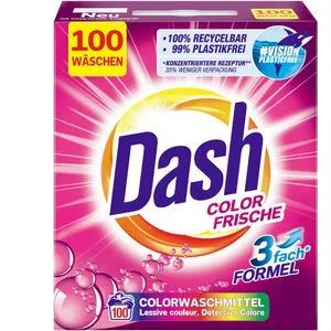 Dash Colorwaschmittel Color Frische, 100 WL