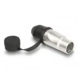 Delock RJ45 Modularer Stecker Cat.6A - Feldkonfektionierbarer RJ45 Stecker mit robustem Gehäuse, ideal für industrielle Anwendungen und wetterfeste Installationen (IP66)