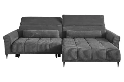 Iwaniccy Ecksofa LOGAN in grau von Home4You