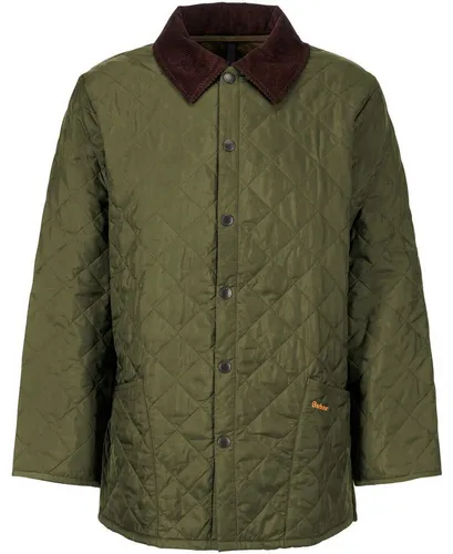 Barbour Liddesdale Steppjacke, Grün M - Funktionsjacke mit klassischem Design und gestepptem Material für Wärme und Komfort, ideal für Outdoor-Aktivitäten und Freizeit.