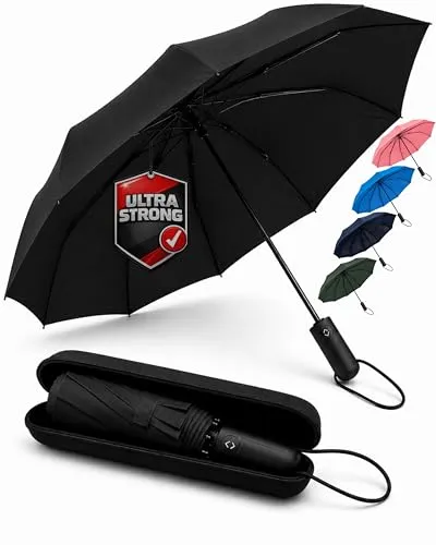 Regenschirm sturmfest I Taschenschirm 3 Größen Ø95cm, Ø100cm, Ø105cm