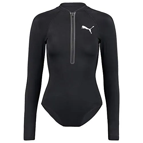 PUMA Damen Long Sleeve Surf Suit, Schwarz, M EU von PUMA