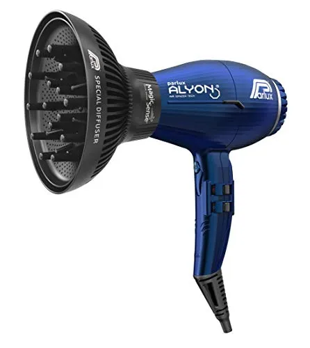 Parlux Alyon Haartrockner & Diffusor Geschenkset – Professioneller Föhn in Night Blue