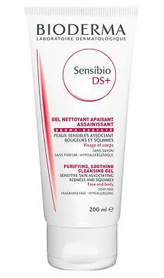 Bioderma Sensibio DS+ Gel Moussant 200 ml - Gesichtsreinigung für empfindliche Haut, reinigt sanft und bereitet die Haut optimal auf die Pflege vor. Ideal für tägliche Anwendung, reizt nicht und ist parfümfrei.