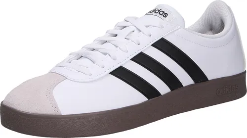 Adidas Herren Sneaker VL COURT BASE, weiß, Gr. 12 - Sneaker für Herren mit rutschhemmender Gummi-Laufsohle und gut gepolsterter Decksohle, ideal für modische Auftritte und hohen Tragekomfort.