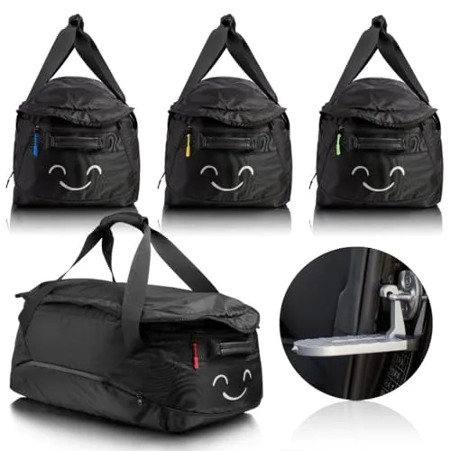 ISIBELL® Dachbox 4er Taschen Set mit Trittstufe