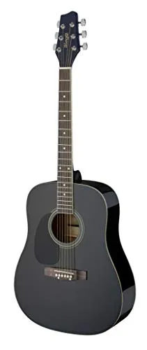 Stagg SA20D 3/4 Gitarre - Schwarz - LH von Stagg