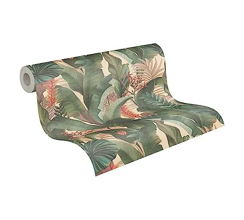 living walls Vliestapete Dschungel in orange von A.S. Création