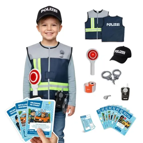 alldoro Polizei Rollenspielset 9-teilig