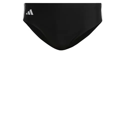 ADIDAS Herren Badehose Classic 3-Streifen - Badehose für Herren, chlorresistent und mit optimaler Bewegungsfreiheit, ideal für Schwimmtraining. Hergestellt aus 70 % Recyclingmaterial für einen umweltfreundlichen Ansatz.