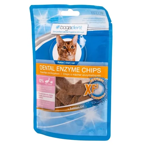BOGAR Bogadent Dental enzyme chips Fish - Katze behandeln - 50g bo 7640118832396