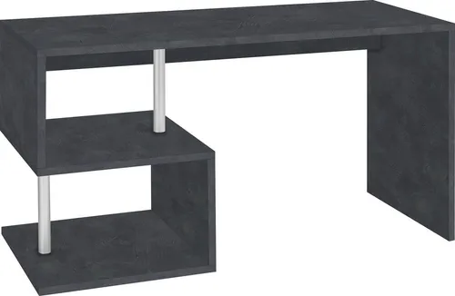 INOSIGN Schreibtisch Esse, modernes Design in schieferfarben, Made in Italy