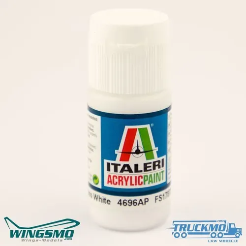 Italeri Acrylfarbe Weiss glänzend 20ml 4696
