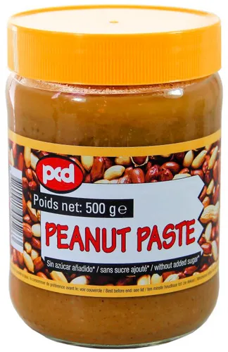 Produktbild [ 500g ] pcd Erdnussbutter OHNE ZUCKERZUSATZ / Erdnusspaste /  Peanut Paste