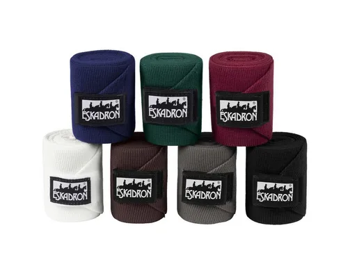 Eskadron Schutzgamaschen Basics Elastic Bandagen in weiß von Eskadron