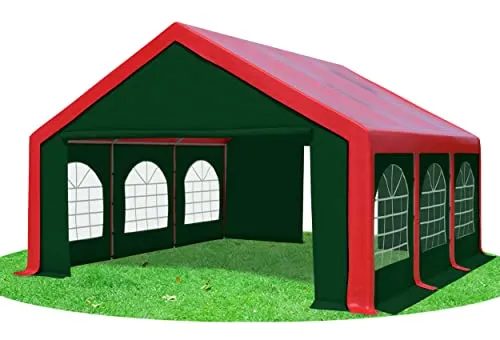 Pavillons & Gartenlauben Rot von Stabilezelte
