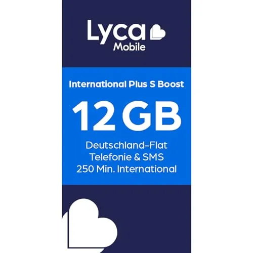 Handy-Prepaid- & -SIM-Karten von Lycamobile