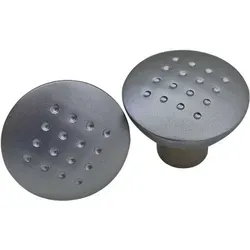 Chrom Matter Möbelknopf Aus Metall Schubladenknopf Ø 33 Mm Schrankknopf
