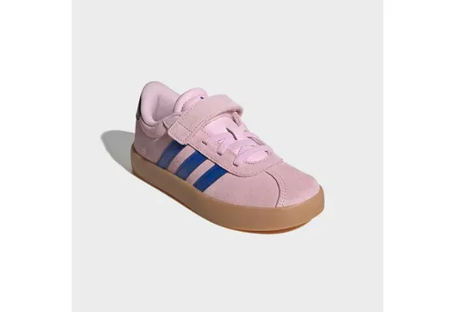 adidas Kid's VL Court 3.0 EL Sneaker EU 32 in Rosa in pink von adidas