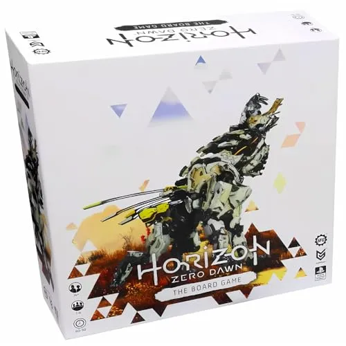 Steamforged Games Horizon Zero Dawn Brettspiel - Englische Version - Taktisches Actionspiel für 1-4 Spieler mit Deckbau und Charakterfortschritt, ideal für Fans von Horizon Zero Dawn und abenteuerlichen Brettspielen.