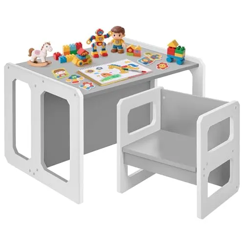 Yorbay Tisch und Stuhl Set für Kinder von Yorbay