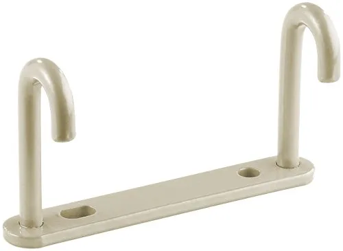 Royal Gardineer Zubehör zu Seitenmarkise Zubehör: Wandhalter für Seitenmarkise, beige (Wandhalterung, Halterung Wand, ausziehbar Wandbefestigung)