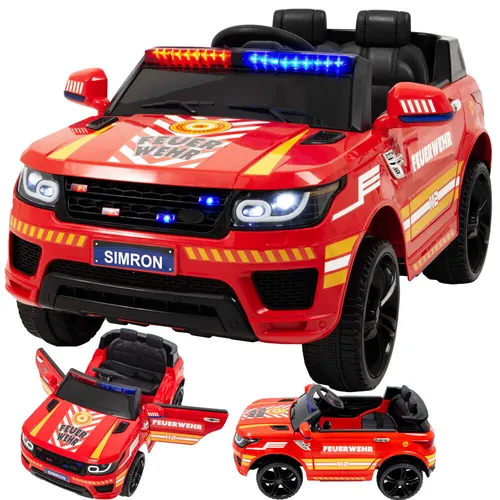 ? Deutsche Feuerwehr Kinderauto mit Funkgerät