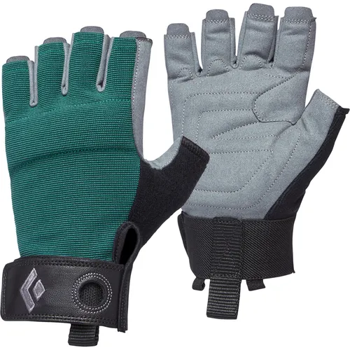 Black Diamond Crag Half-Finger Kletterhandschuhe Damen Klettersteig-Handschuhe tuerkis Größe XS Alpinklettern | Klettersteig Widerstandsfähig