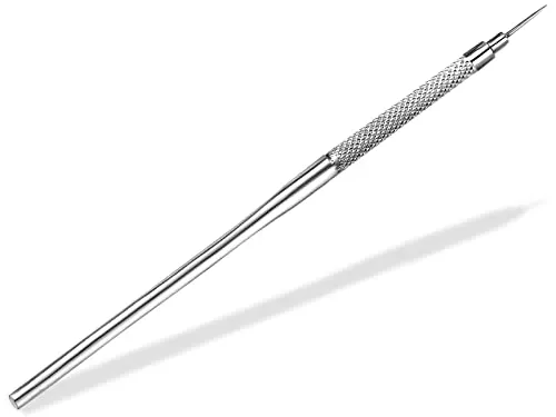 Mitesserentferner Milienöffner Komedonenquetscher aus rostfreiem Edelstahl zum Öffnen von Mitessern und Pickeln