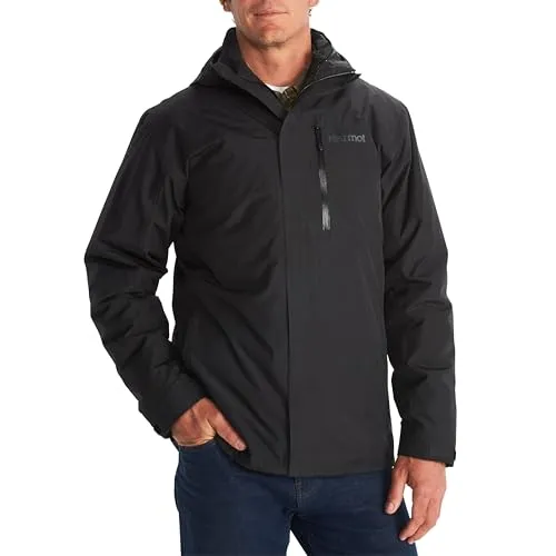 Marmot Ramble Component Jacket black (001) M - Doppeljacke für Herren, wasserdicht und atmungsaktiv mit herausnehmbarer Isolationsjacke für vielseitigen Einsatz bei jedem Wetter.