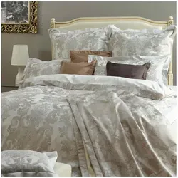 Curt Bauer Bettwäsche Louis XIV in silber von Curt Bauer