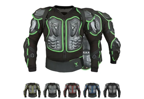 BULLDT Protektorenjacke BLD507, Protektorenjacke Motorrad Motocross Skatebording protektoren
