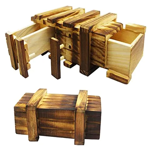 Scotte Posacenere per Sigari,Osuter Legno e Posacenere Compresi Cassetti e Vassoi per Bicchiere Whisky Adatto per Regali di Vacanza Home Office