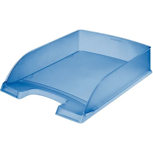 LEITZ Briefablage Plus blau-transparent von Leitz
