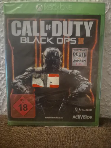 Call of Duty 12 - Black Ops 3 - Xbox One Spiel mit aufregendem Koop-Modus für bis zu 4 Spieler, dynamischem Bewegungssystem und packendem Zombies-Erlebnis – Action und Spannung pur!