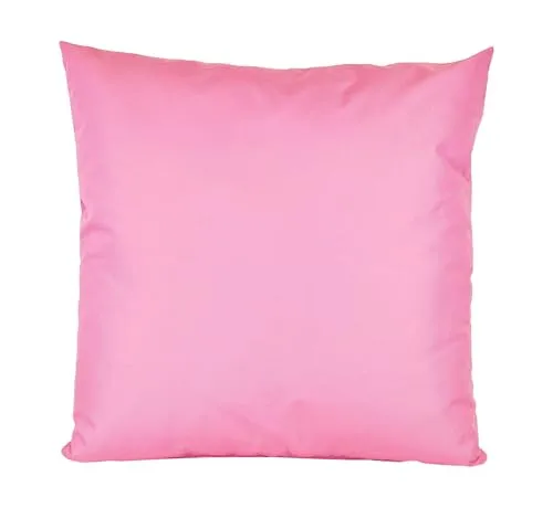 JACK 40x40cm Outdoor Lounge Kissen Dekokissen inkl. XXL-Füllung Wasserabweisend Sitzkissen Garten Stuhl Lotus Effekt, Farbe:Rosa