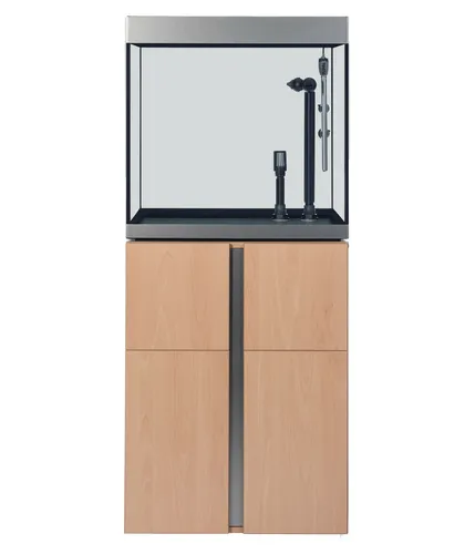 Fluval Siena 160 Aquarienkombination – 166L Aquarium mit Buche Schrank - Aquarien, stilvolles Design und innovative Technik vereint. Mit leistungsstarkem Außenfilter und steuerbaren Hochleistungs-LEDs per App.