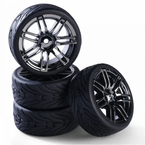 Carson 900175 1:10 Räderset (4) Design 14Sp.rauch 26mm 500900175