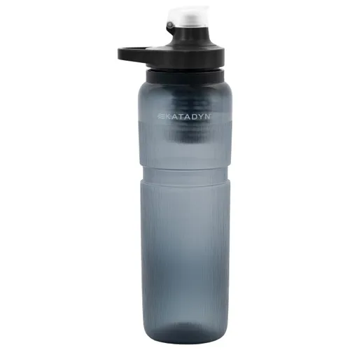 BeFree AC Bottle 0.7L - Filterflasche smoke von Katadyn - Die BeFree AC Bottle 0,7L bietet durch einen leistungsstarken Hohlfaserfilter und Aktivkohle jederzeit sauberes Wasser, ideal für unterwegs. Leicht zu reinigen und perfekt für Outdoor-Aktivitäten.