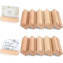 Tischkartenhalter Holz Fotohalter Hochzeit Geburtstag 20