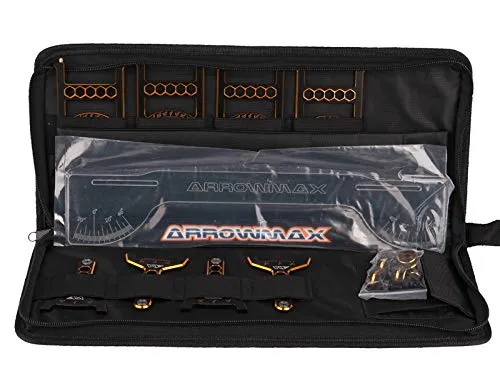 Arrowmax RC Black Golden Limited Edition Set-Up System für 1:8 Off-Road Modelle mit Tasche