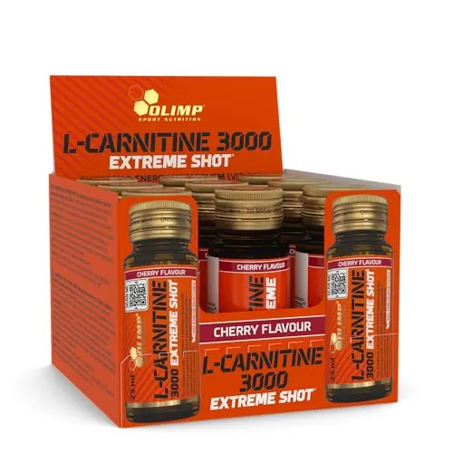 Olimp L-Carnitine 3000 Extreme Shot® - 25 ml x 9 - Cherry