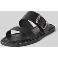 Tamaris Pantolette Damen Blockabsatz schwarz, EU 39 - Pantoletten für Damen mit TOUCH-IT Funktion für optimalen Tragekomfort, modischem Blockabsatz und sicherem Schließeverschluss – ideal für den Alltag.